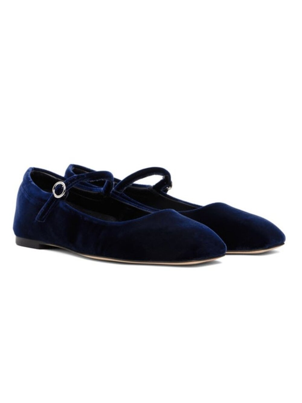 AEYDE Uma Velvet Mary Jane Ballet Flats Sz IT40/US10 - Picture 2 of 11